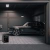Elektrický ohrievač KAMINER Čierny 3kW 3000W Ventilátor Teplovzdušný ohrievač