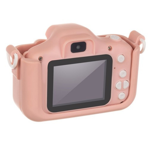 Digitálny fotoaparát pre deti Fotografia Ružová karta 32 GB Ružová Šnúrka Hry