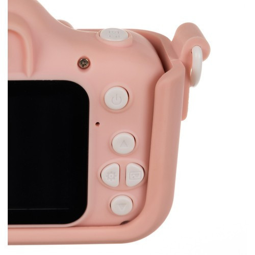 Digitálny fotoaparát pre deti Fotografia Ružová karta 32 GB Ružová Šnúrka Hry