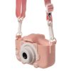 Digitálny fotoaparát pre deti Fotografia Ružová karta 32 GB Ružová Šnúrka Hry