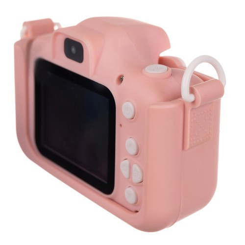 Digitálny fotoaparát pre deti Fotografia Ružová karta 32 GB Ružová Šnúrka Hry