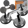 Uchyt Prísavka Doska Glazúra Sklo Gresu 3x120 mm Hliník 150 KG