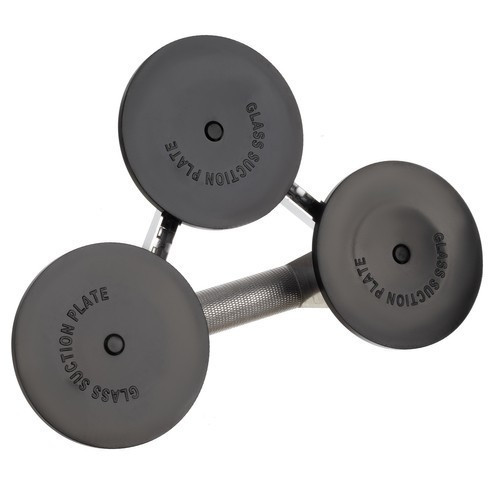 Uchyt Prísavka Doska Glazúra Sklo Gresu 3x120 mm Hliník 150 KG