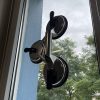 Uchyt Prísavka Doska Glazúra Sklo Gresu 3x120 mm Hliník 150 KG