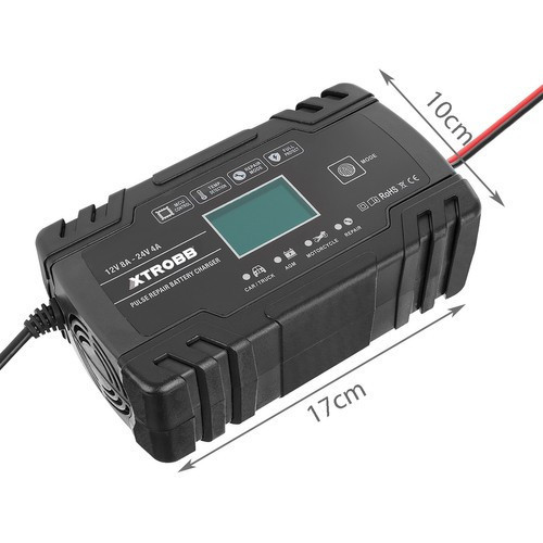 Automatická autonabíjačka s funkciou opravy batérie 12-24V
