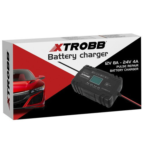 Automatická autonabíjačka s funkciou opravy batérie 12-24V