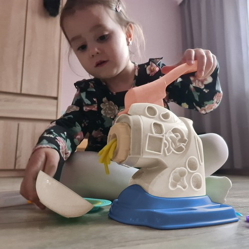 1Mcz Zábavné cestoviny, stroj na vytláčanie modelíny a kreatívna sada na výrobu