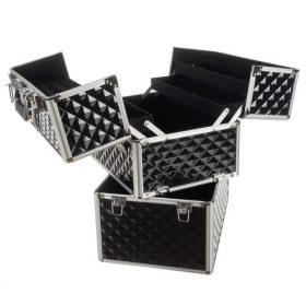   Kufrík Kozmetický kufor na lampu Kufor Laky Kozmetika XL Veľký kufor 3D