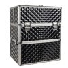 Kufrík Kozmetický kufor na lampu Kufor Laky Kozmetika XL Veľký kufor 3D