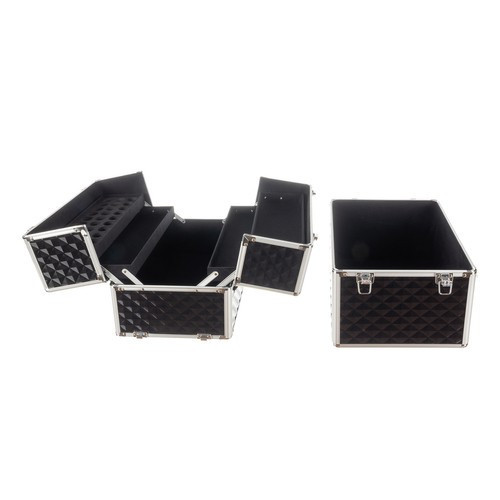Kufrík Kozmetický kufor na lampu Kufor Laky Kozmetika XL Veľký kufor 3D