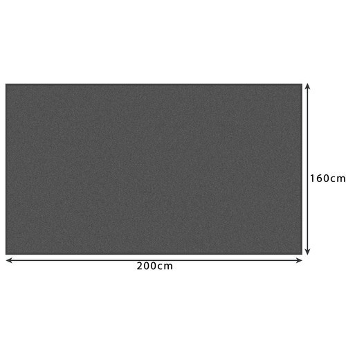 Deka 1,6x2m sivá farba