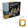 Magnetické stavebné kocky Edukačná súprava Puzzle 75 svietiace