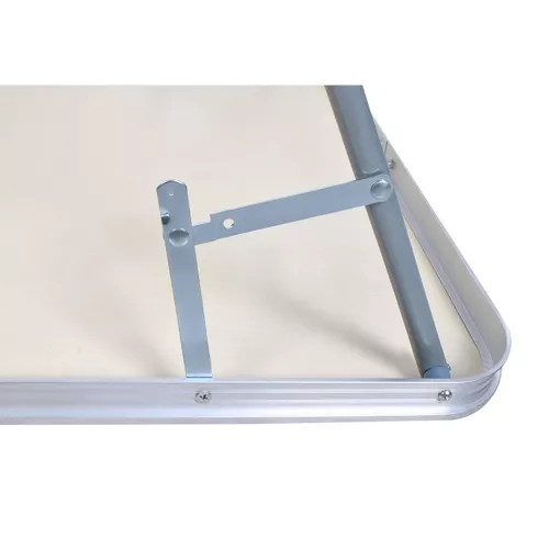 Skladací turistický stolík Trizand z hliníka, výška 70 cm