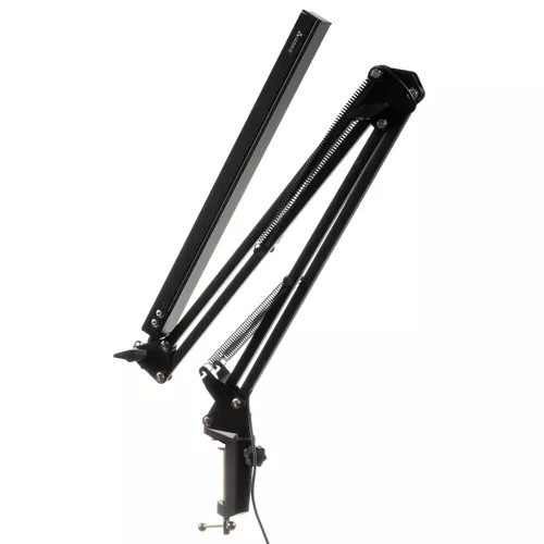 Stolová lampa 2v1 čiernej farby
