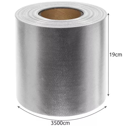 Plotová páska Šedá Krytka pre UV plotové panely 19x35 25 Klip