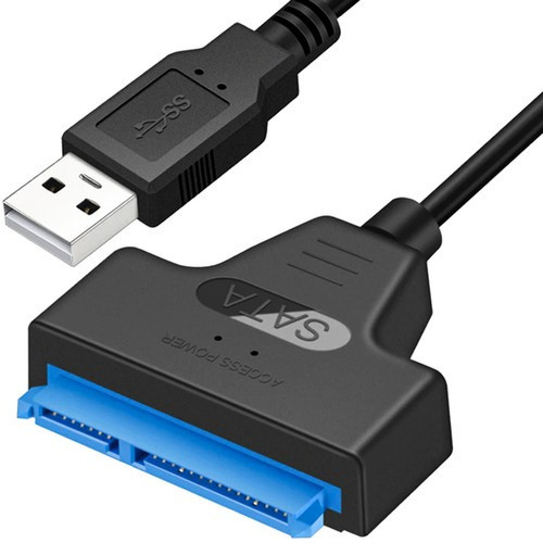 ADAPTÉR PREVODNÍK USB 3.0 to SATA 22-PIN HDD SSD DISK KABEL 5GB/s 32 cm