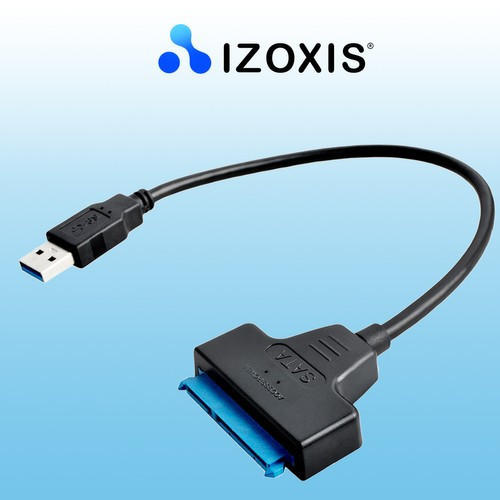 ADAPTÉR PREVODNÍK USB 3.0 to SATA 22-PIN HDD SSD DISK KABEL 5GB/s 32 cm