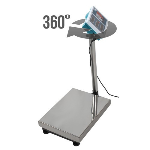 Digitálna plošinová váha s LCD displejom, do 100 kg
