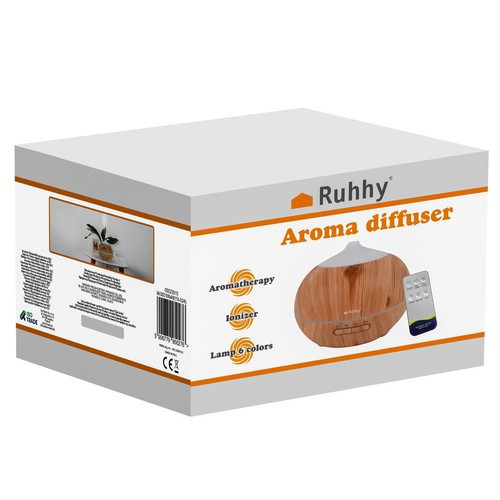 Zvlhčovač vzduchu Ultrazvukový aróma difuzér Aromaterapia LED Pilot