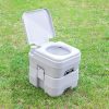 Prenosná turistická toaleta Mobilné kempingové WC na pozemok 20L Modulárna