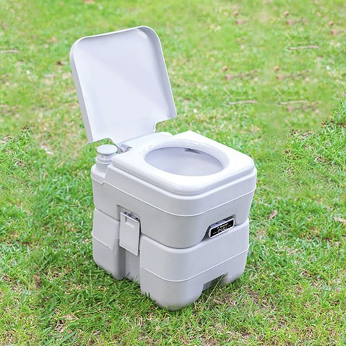 Prenosná turistická toaleta Mobilné kempingové WC na pozemok 20L Modulárna