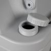 Prenosná turistická toaleta Mobilné kempingové WC na pozemok 20L Modulárna