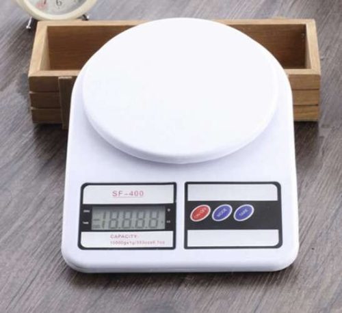 2 x Kuchynská váha do 10 kg je nevyhnutná v každej kuchyni s LCD displejom