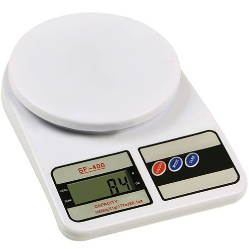 2 x Kuchynská váha do 10 kg je nevyhnutná v každej kuchyni s LCD displejom
