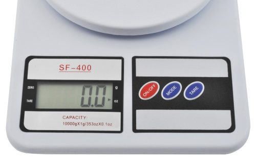 2 x Kuchynská váha do 10 kg je nevyhnutná v každej kuchyni s LCD displejom