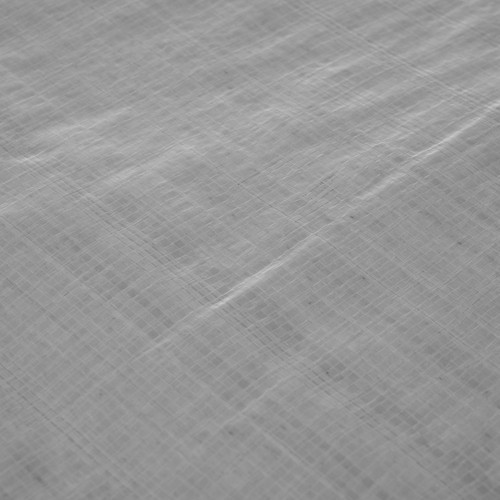 Plachta hrubá 4x5 m Vodotesná, vystužená, silná, strieborná