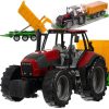 Poľnohospodársky traktor s prívesom