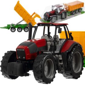 Poľnohospodársky traktor s prívesom