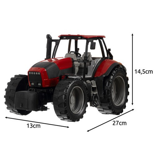 Poľnohospodársky traktor s prívesom