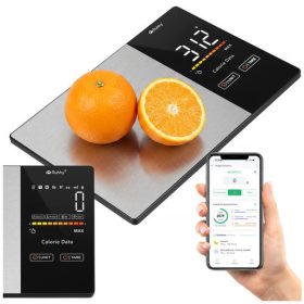   Bluetooth kuchynská váha 5 kg s LCD displejom, aplikáciou Fitdays+ a analýzou kalórií