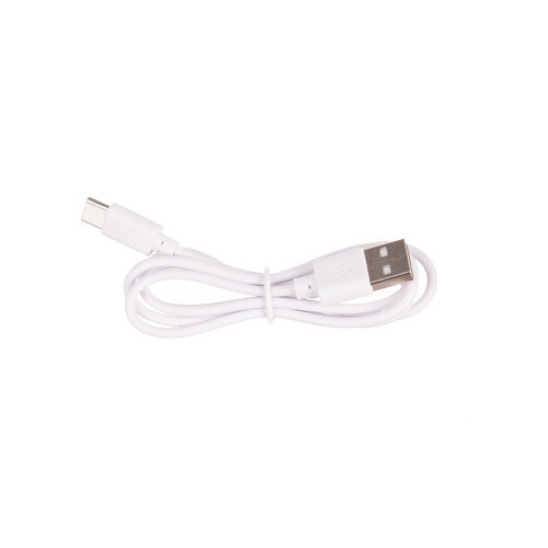 Bezdrôtový stolový ventilátor so stojanom, 1200 mAh, USB-C, biely