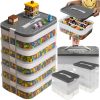 5-poschodový úložný box na stavebnice LEGO
