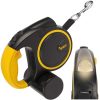 Automatické vodidlo pre psa 10–25 kg s LED svietidlom, 5 m