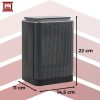 Energeticky úsporný keramický elektrický ohrievač 1500 W