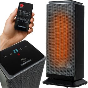   Energeticky úsporný keramický elektrický ohrievač 2000 W s diaľkovým ovládaním
