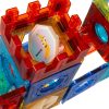 Magnetické konštrukčné kocky ISO TRADE Guličková Dráha 3D pre deti 96 ks