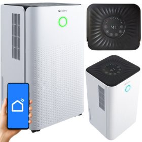   Odvlhčovač vzduchu RUHHY Výkonný pohlcovač 12L/24h Higrostat Časovač WiFi