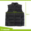 Vyhrievaná vesta TRIZAND 11 zón vykurovania s USB Vesta Unisex XL