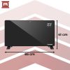 Elektrický sklenený ohrievač KAMINER 2500W X-SHAPE Aplikácia WiFi + Diaľkové ovládanie