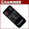 Elektrický sklenený ohrievač KAMINER 2500W X-SHAPE Aplikácia WiFi + Diaľkové ovládanie
