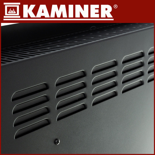Elektrický sklenený ohrievač KAMINER 2500W X-SHAPE Aplikácia WiFi + Diaľkové ovládanie