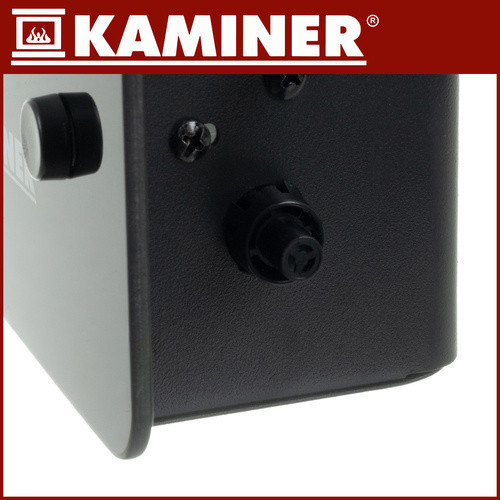 Elektrický sklenený ohrievač KAMINER 2500W X-SHAPE Aplikácia WiFi + Diaľkové ovládanie