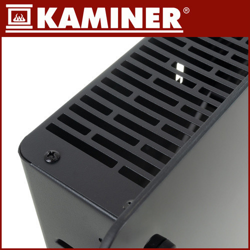 Elektrický sklenený ohrievač KAMINER 2500W X-SHAPE Aplikácia WiFi + Diaľkové ovládanie
