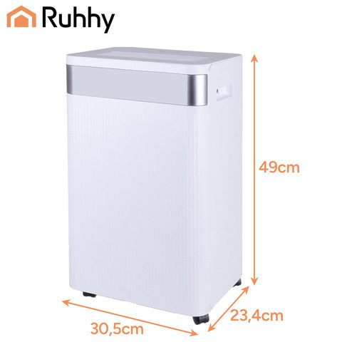 Odvlhčovač vzduchu 20 l/24 h Ruhhy WiFi Higrostat Timer Nádrž 4,3 l Tichý