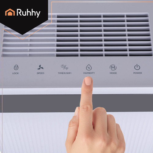 Odvlhčovač vzduchu 20 l/24 h Ruhhy WiFi Higrostat Timer Nádrž 4,3 l Tichý