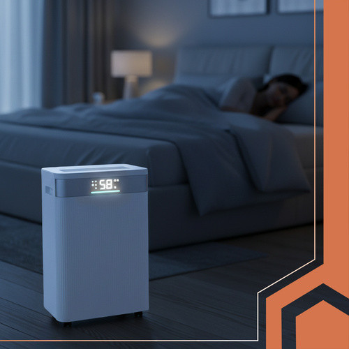 Odvlhčovač vzduchu 20 l/24 h Ruhhy WiFi Higrostat Timer Nádrž 4,3 l Tichý